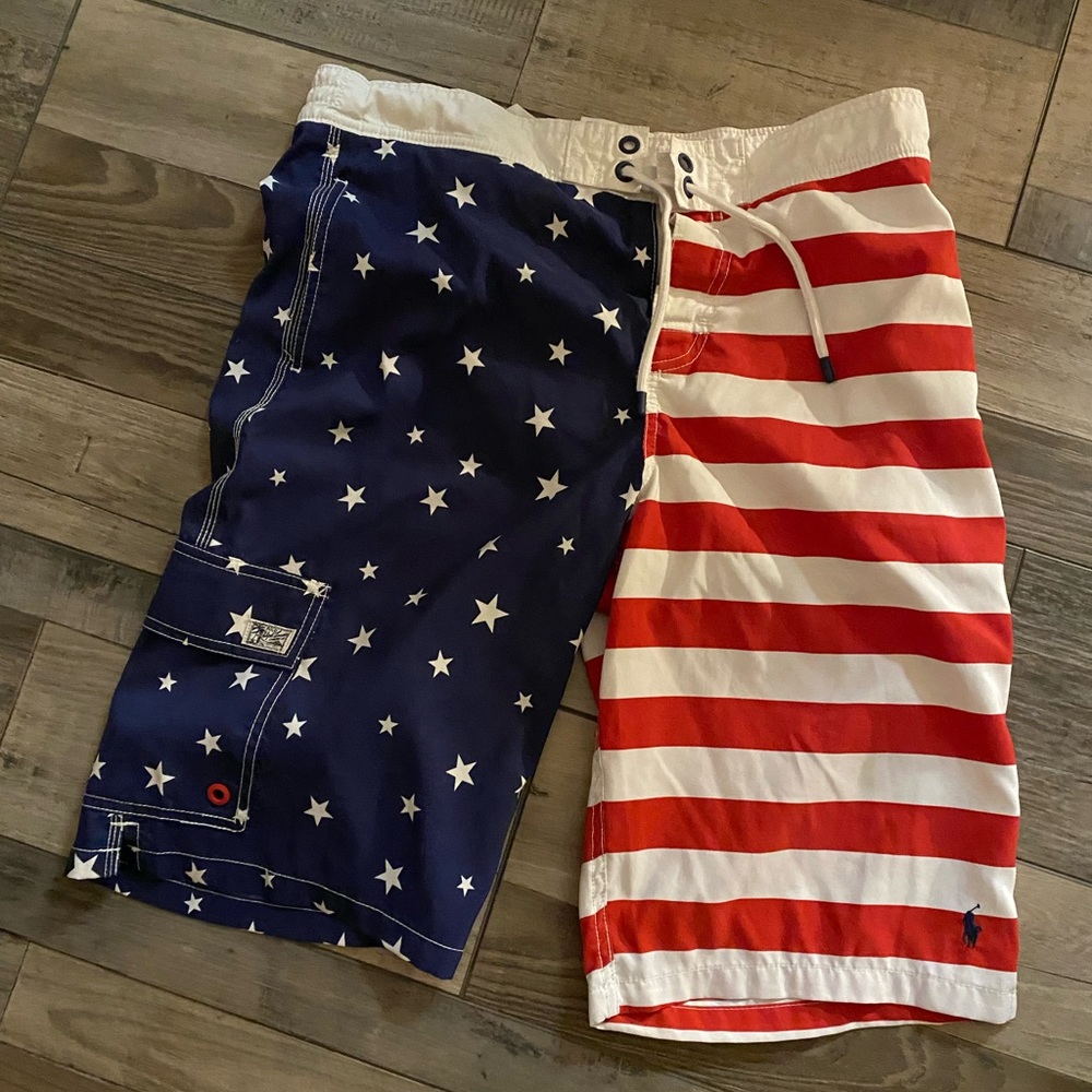 Flag Swim Trunks